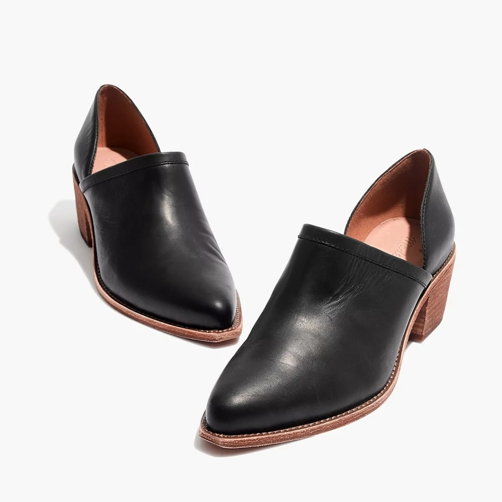 NWT Madewell Brady Lowcut Bootie in Black